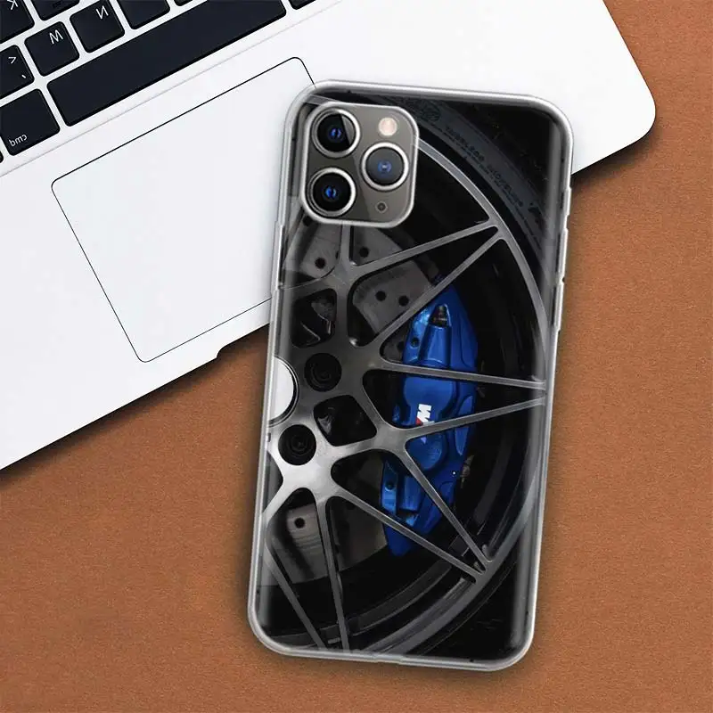 Sports Car Wheel Tire Speed Phone Case For iPhone 11 12 13 Mini 14 15 Plus 17 Air 16 Pro Max 16E 7 8 SE 2020 Customized Print Co - view 4