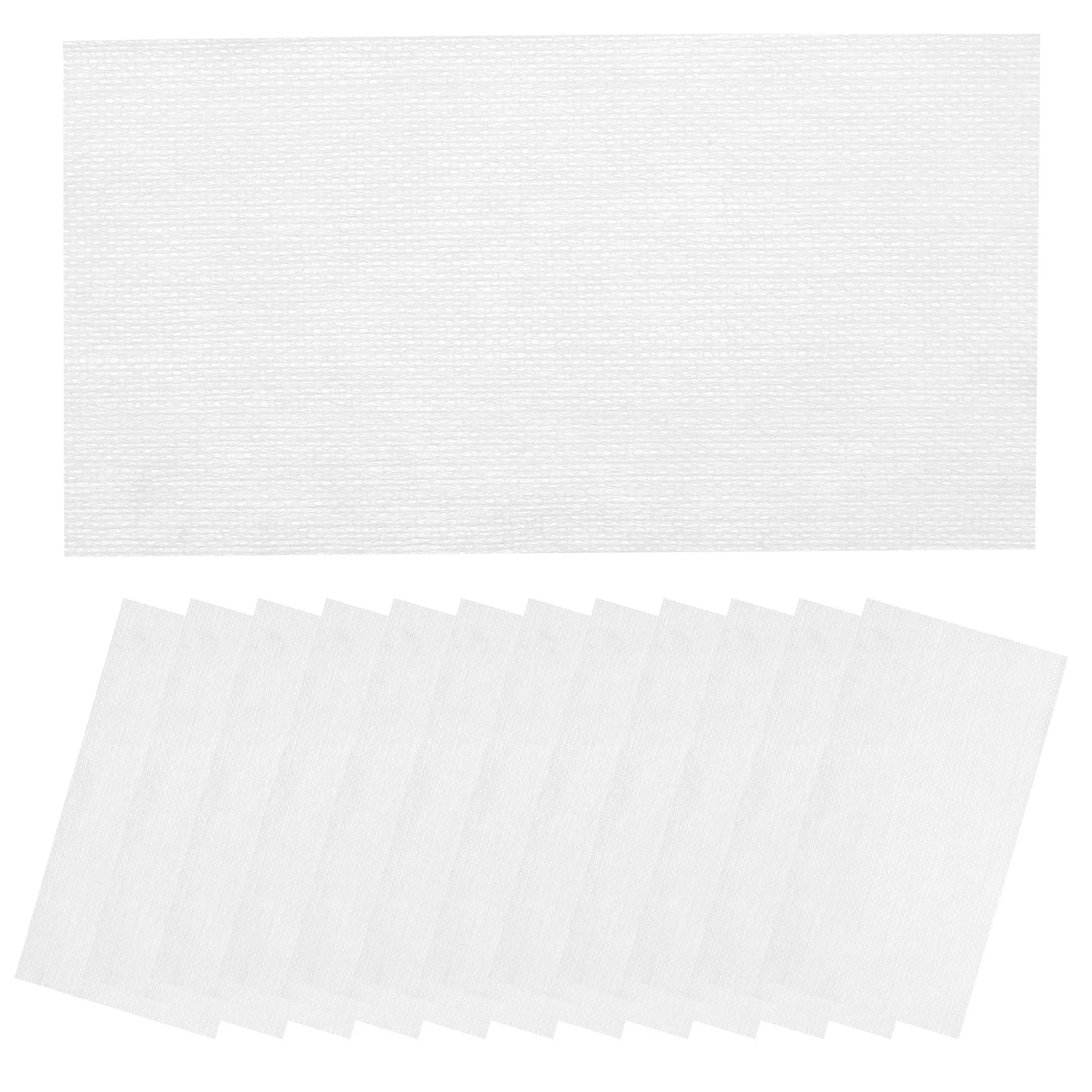 500 Uds. Almohadillas de algodón húmedas estirables toallas faciales desechables tóner de limpieza suave removedor de maquillaje multiusos