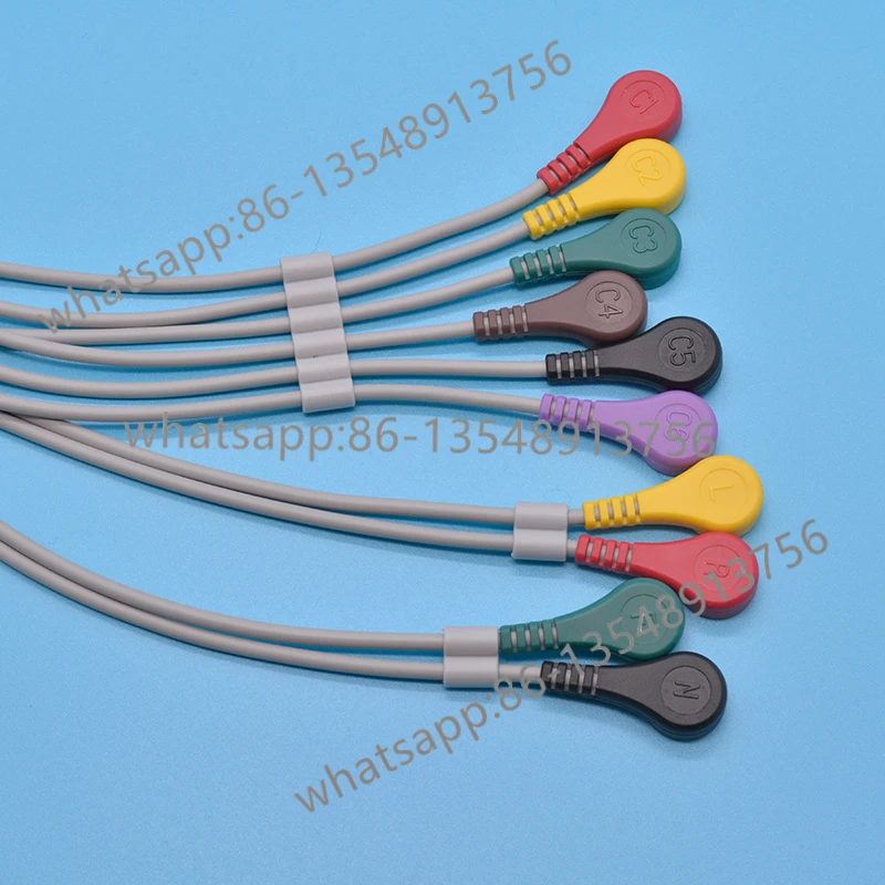 

Electrocardiogram machine lead wire buckle factory direct sales
