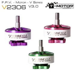 4Pcs T-Motor Velox V2306 V3 1750KV 1950KV 6S 2550KV 4S Brushless Motor For FPV Freestyle Drones DIY Parts