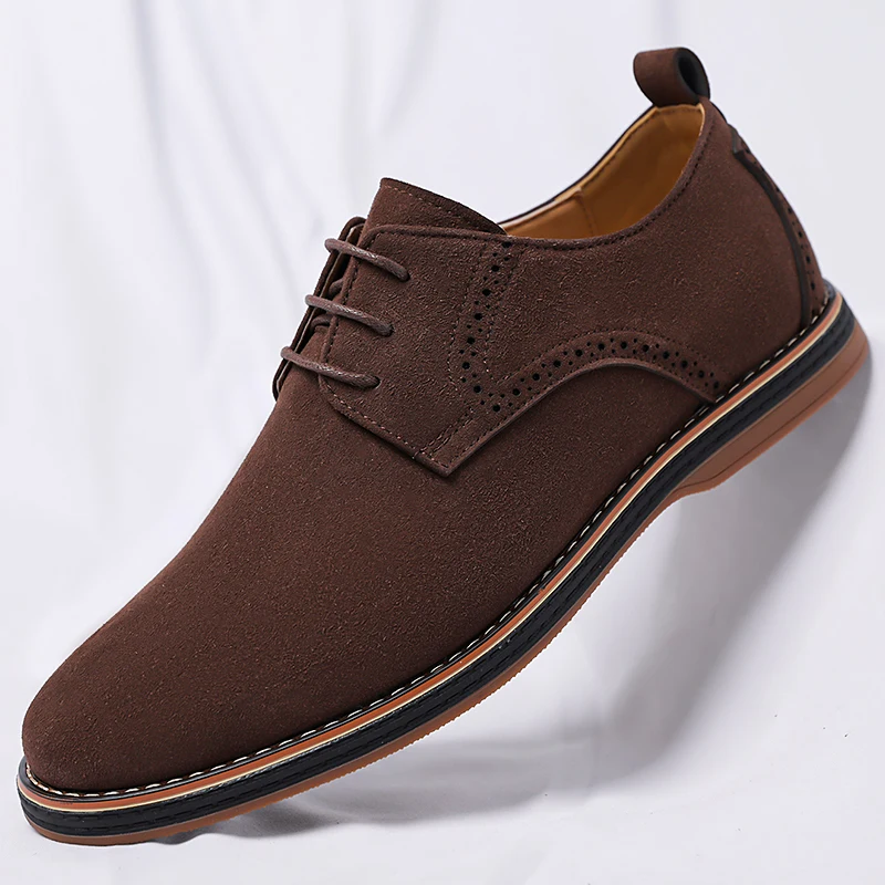 

Men's Business Casual Leather Shoes, Soft Sole, Non-slip & Breathable, for Outdoor Activities and Driving2879