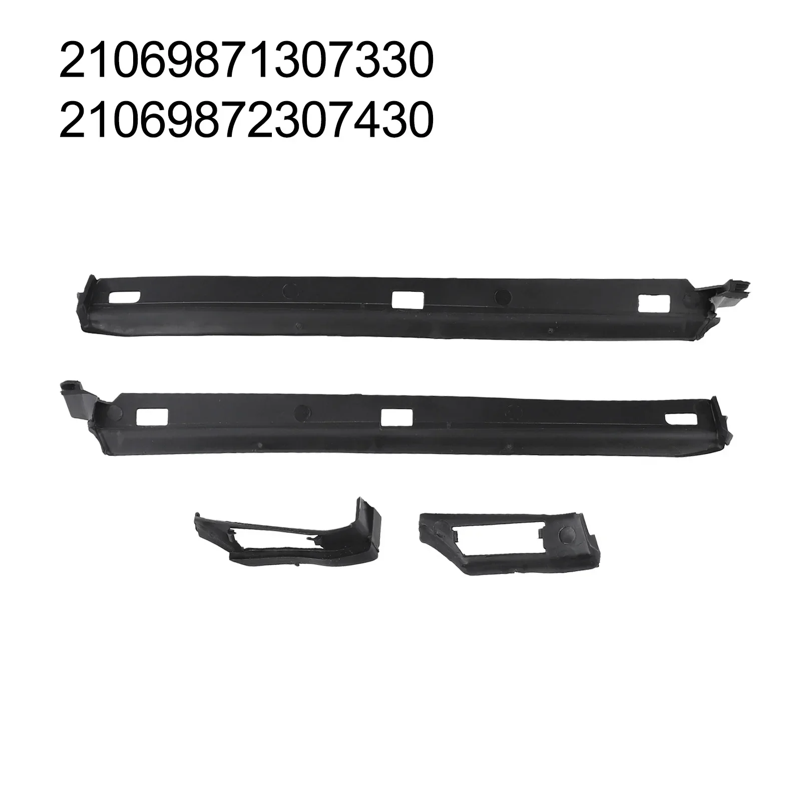 4pcs Front Fender Seal For Mercedes-Benz E Class W210 1996-2002 2106987130 Car Accessories