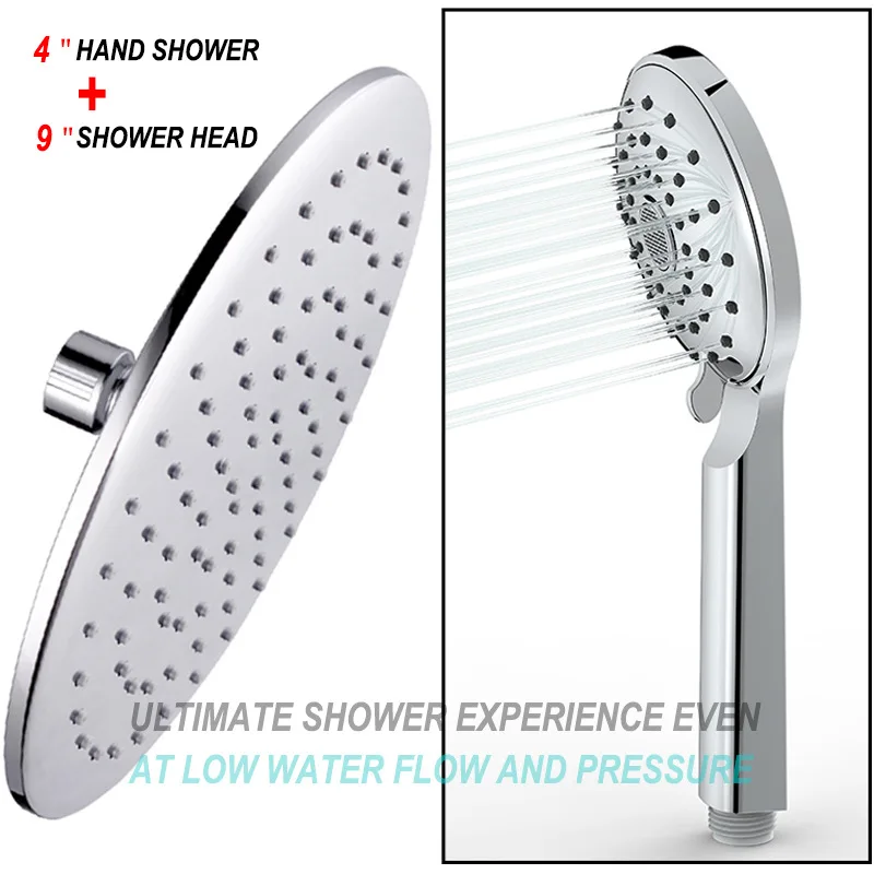 

Ручная насадка для тропического душа под давлением, домашний туалет, насадка для душа, ванная комната, ванна, гальванический душевой набор