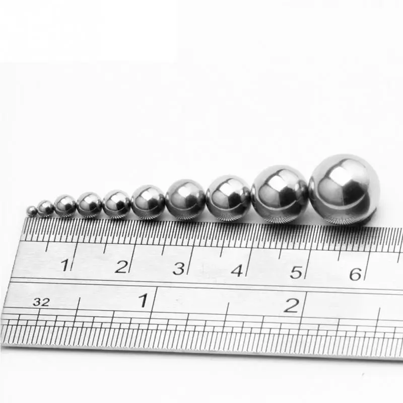 Dia Bearing Balls New High Quality 304 Stainless Steel Diameter 1-12mm Precision Bearing Ball G100 HRC For Bearings