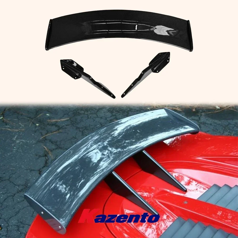 For Lotus Exige S2 2004-2011 KZ Style Carbon Fiber Rear Trunk Spoiler Wing Kits