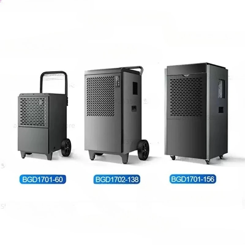 

156L Dehumidifier Industrial 1250W Dehumidifier Basement Warehouse Workshop Dehumidifier Moisture-proof