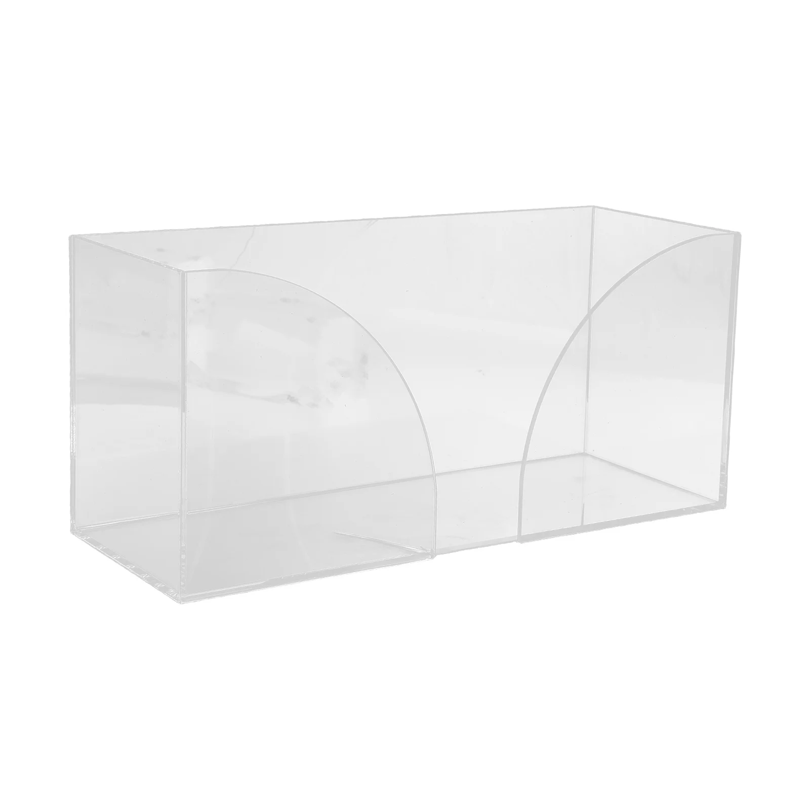 

Clear Acrylic Napkin Dispenser Paper Holder Bathroom Kitchen Desktop Tissue Organizer Box Tissue Box Dispenser