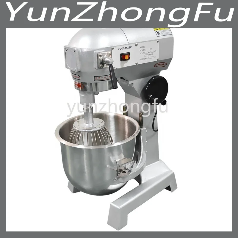 Top quality Industrial Three speed 20L Planetary Stand Spiral Mixer Dough Mixer Food Cake Mixer