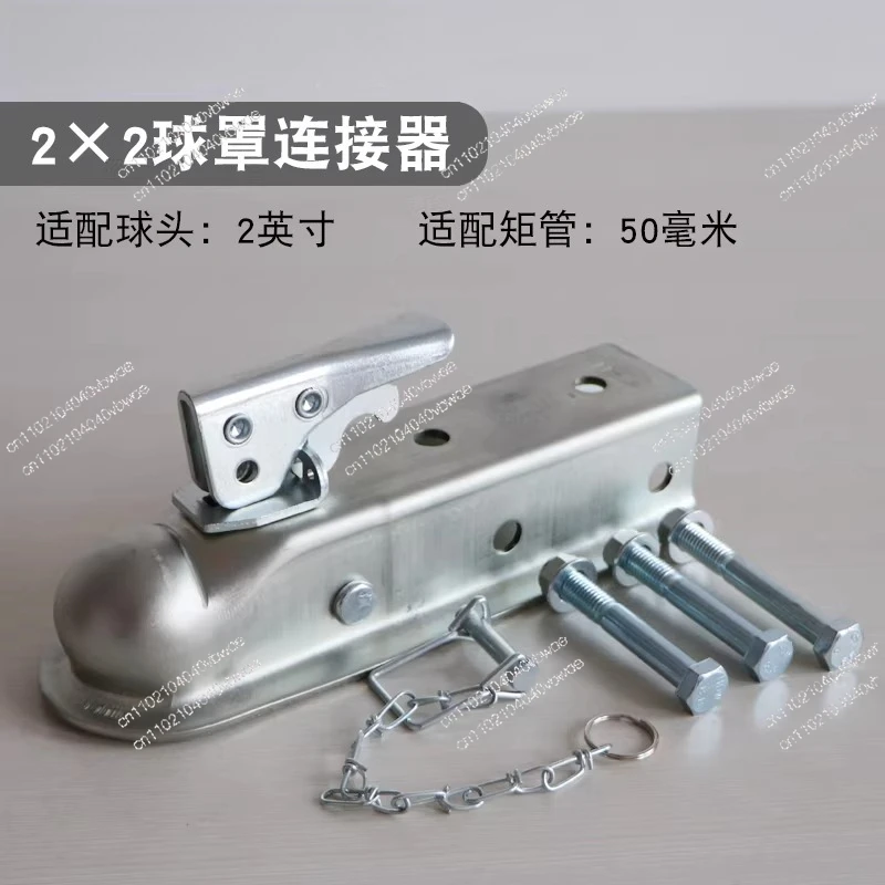 Trailer Parts, Trailer Tractor, Tow Hook Ball Head Cap European Coupling Universal Ball
