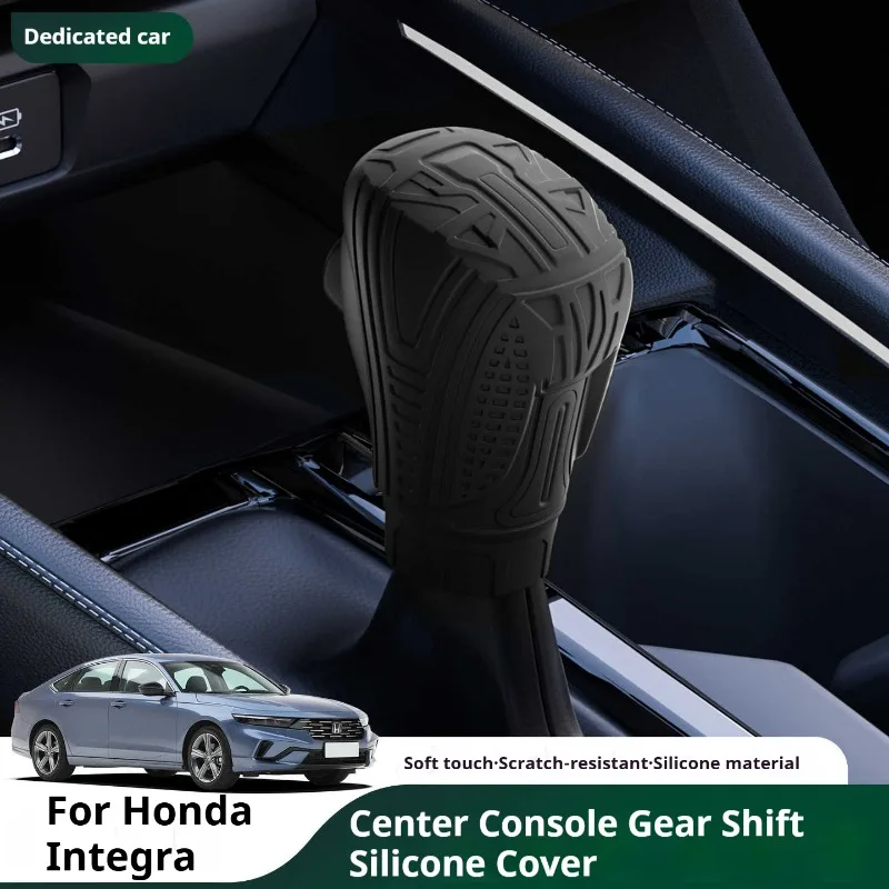 For Honda Integra Car Silicone Automatic Gear Shift Knob Cover Tasteless Antislip Shifter Knob Protective Cover