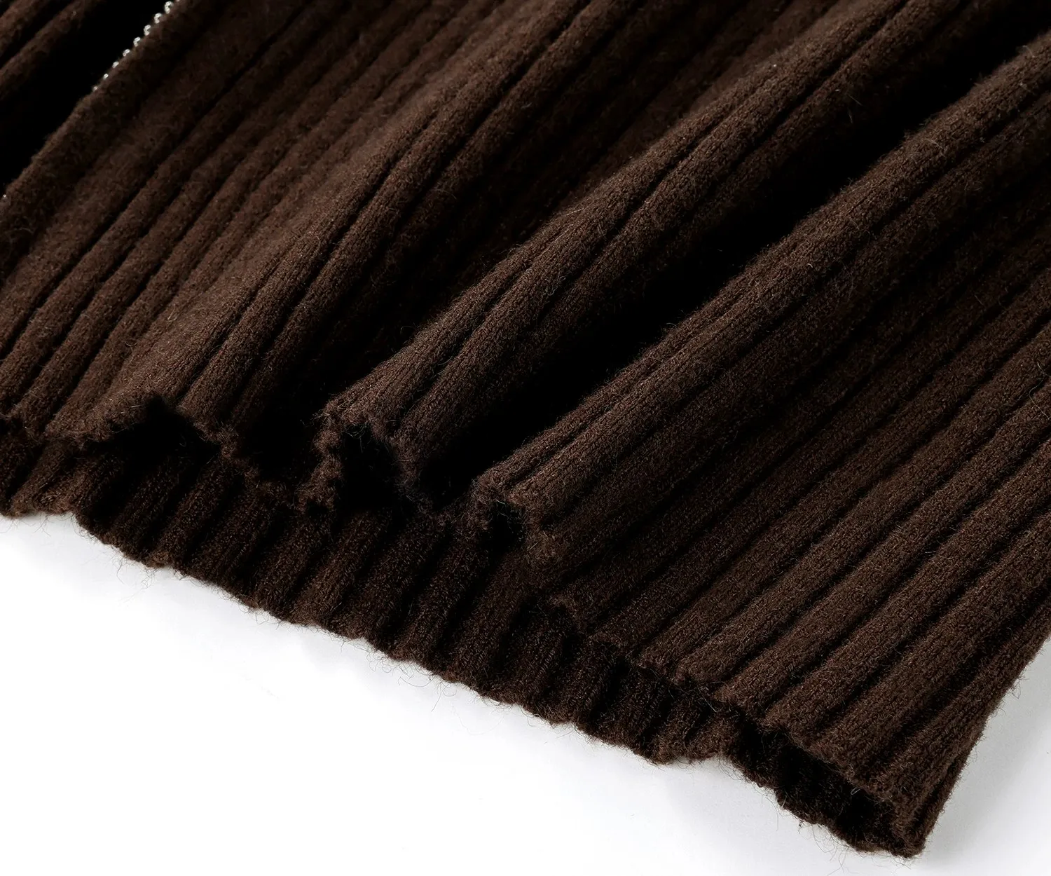 2026 Damen Herbst-Winter Strickjacke Vielseitiger Büro-Slim-Fit Schmeichelhafter Kurzer Reißverschluss-Pullover Koreanischer Langarm-Oberbekleidung – Detail 26