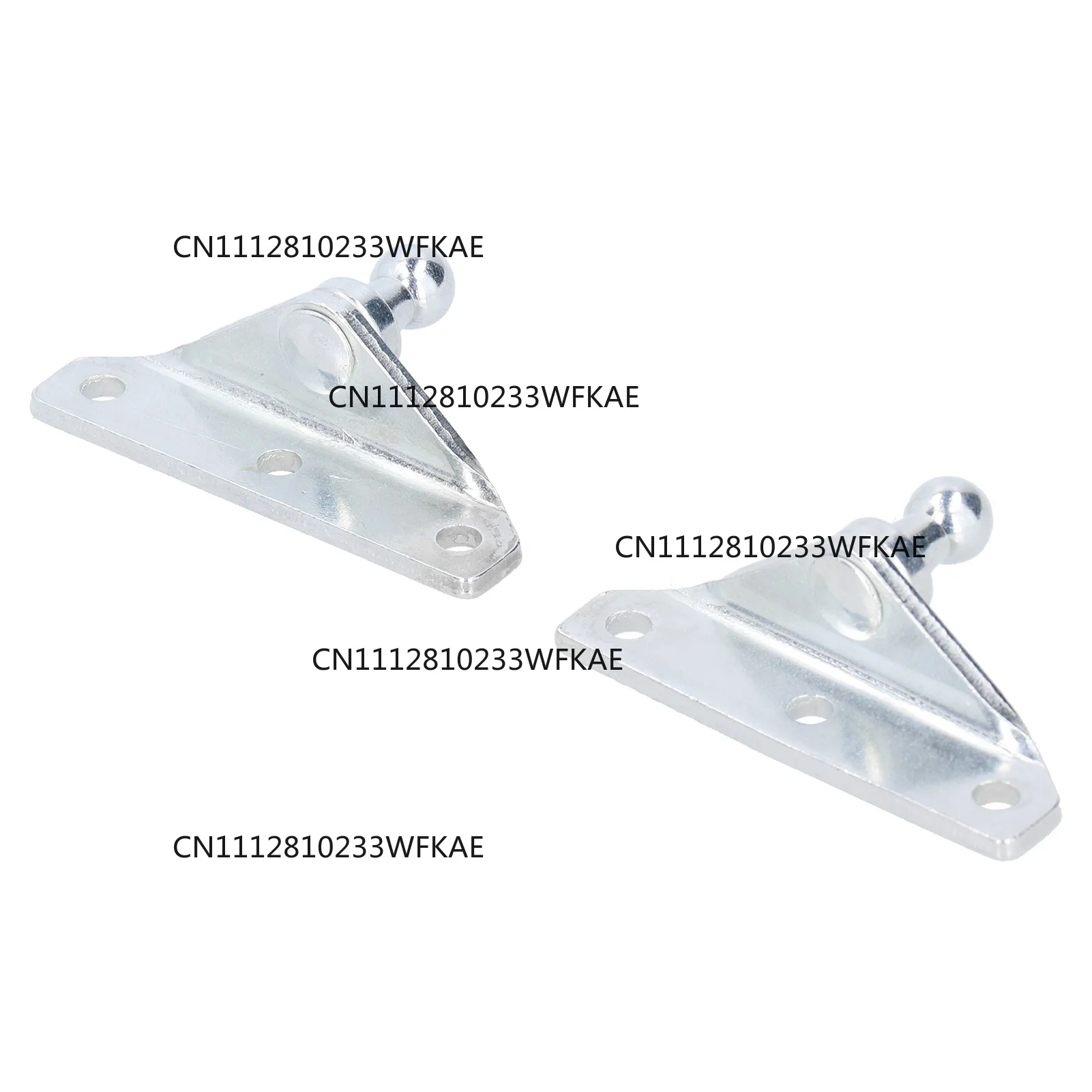 4pcs Ball Stud Brackets 10mm for Gas Prop Strut Spring Pack M10 Automobile Accessory