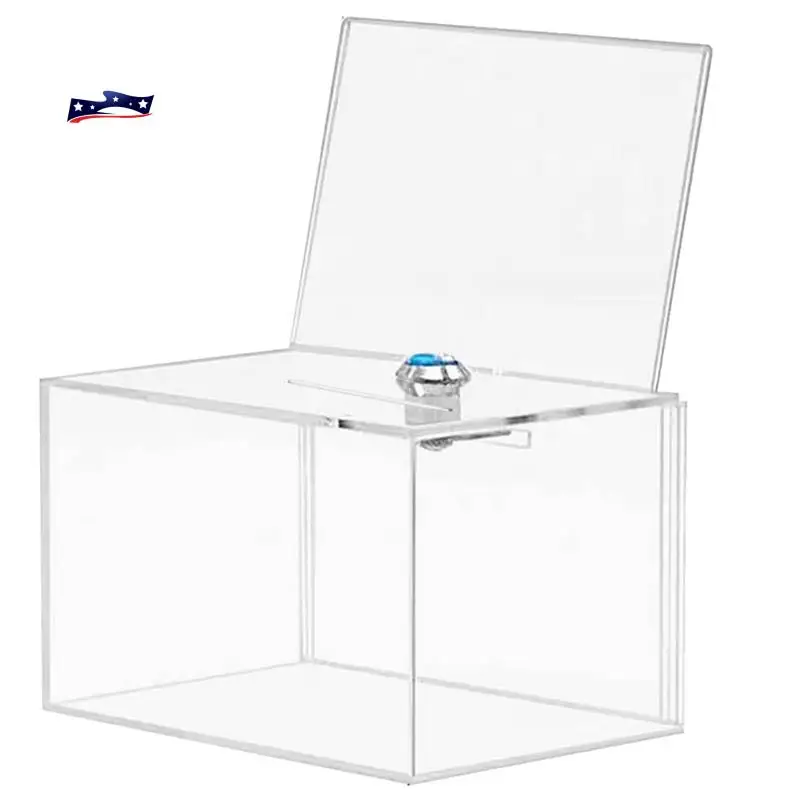 aef1-2x-acrylic-donation-box-box-for-voting-charity-polls-surveys-sweepstakes-contests-advice-tips-reviews