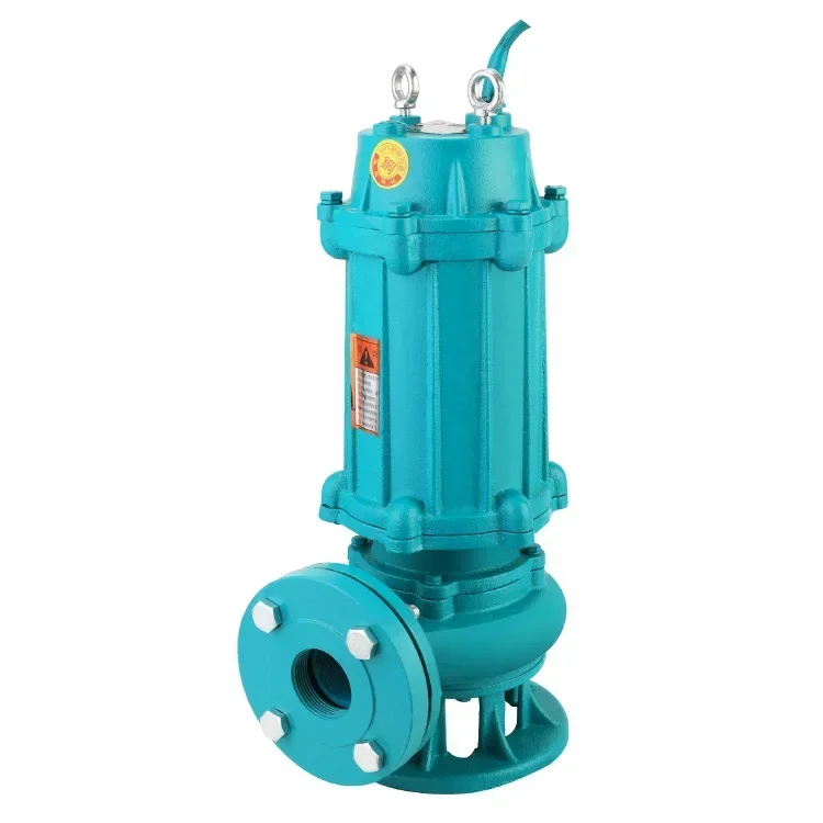 Sewage Pump Household Single-Phase 220V Small Submersible Pump 380V Mud Sand Sewage Pump Pumper