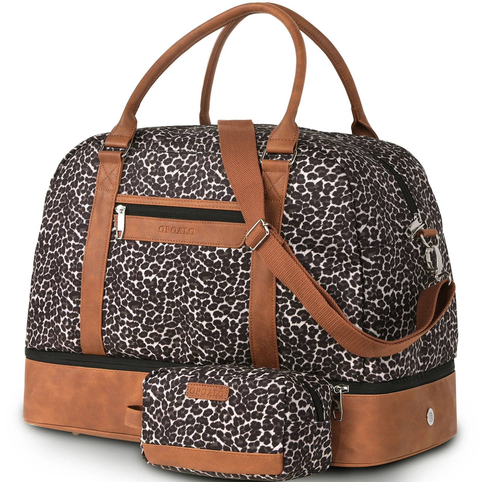 Large Capacity Travel Duffel Bag Unisex Convertible Handbag Crossbody Shoulder Bag Multifunction Weekender Overnight Luggage Bag