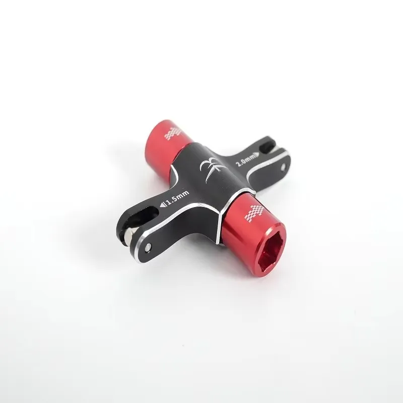 TransTEC - Llave cuádruple M5, herramienta integrada de rodamiento unidireccional, motor de liberación de tornillos