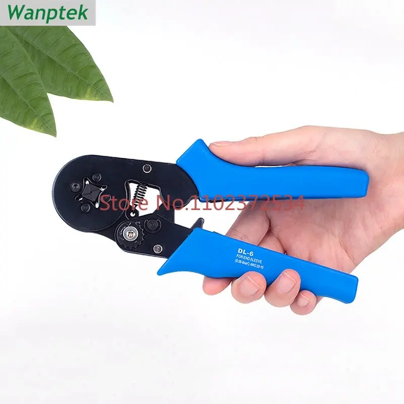 

DL-6 Self-Adjustable Crimping Plier Range 0.5-6 AWG 28-10 Wire Cable Tube Terminals Multi functional pliers Hand Tools