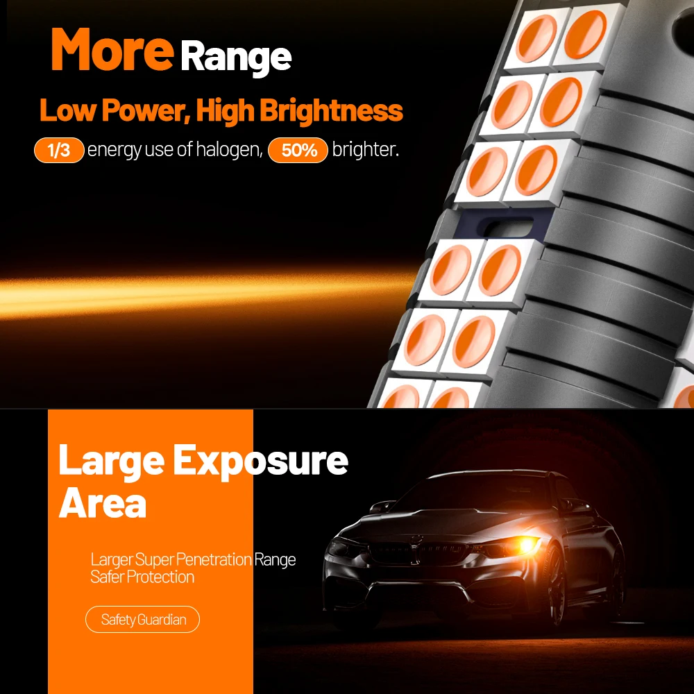 2 قطعة LED بدوره مصباح إشارة مصباح WY21W 7440A لنيسان 370Z GT-R Juke ليف ميكرا باثفندر 4 بولسار قاشقاي Teana Tiida X-Trail