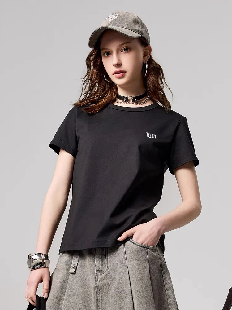 

Hot Sales Limited Edition quality Embroidery Logo T-shirt Men/Women Summer Loose Short Sleeve Tops Fashion O-Neck Cotton Tees