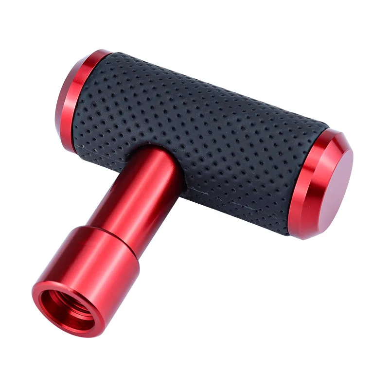Gear Shift Knob Car Accessories Aircraft T Shape Universal Car Modified Gear Head Joystick Type Wave Stick Head Manual Handball