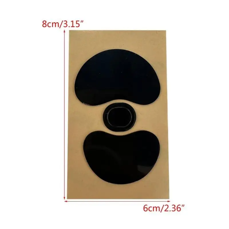 652F تزلج على شكل قدم منحنية مستديرة لماوس الألعاب G705 ملصق منزلق أكثر سلاسة