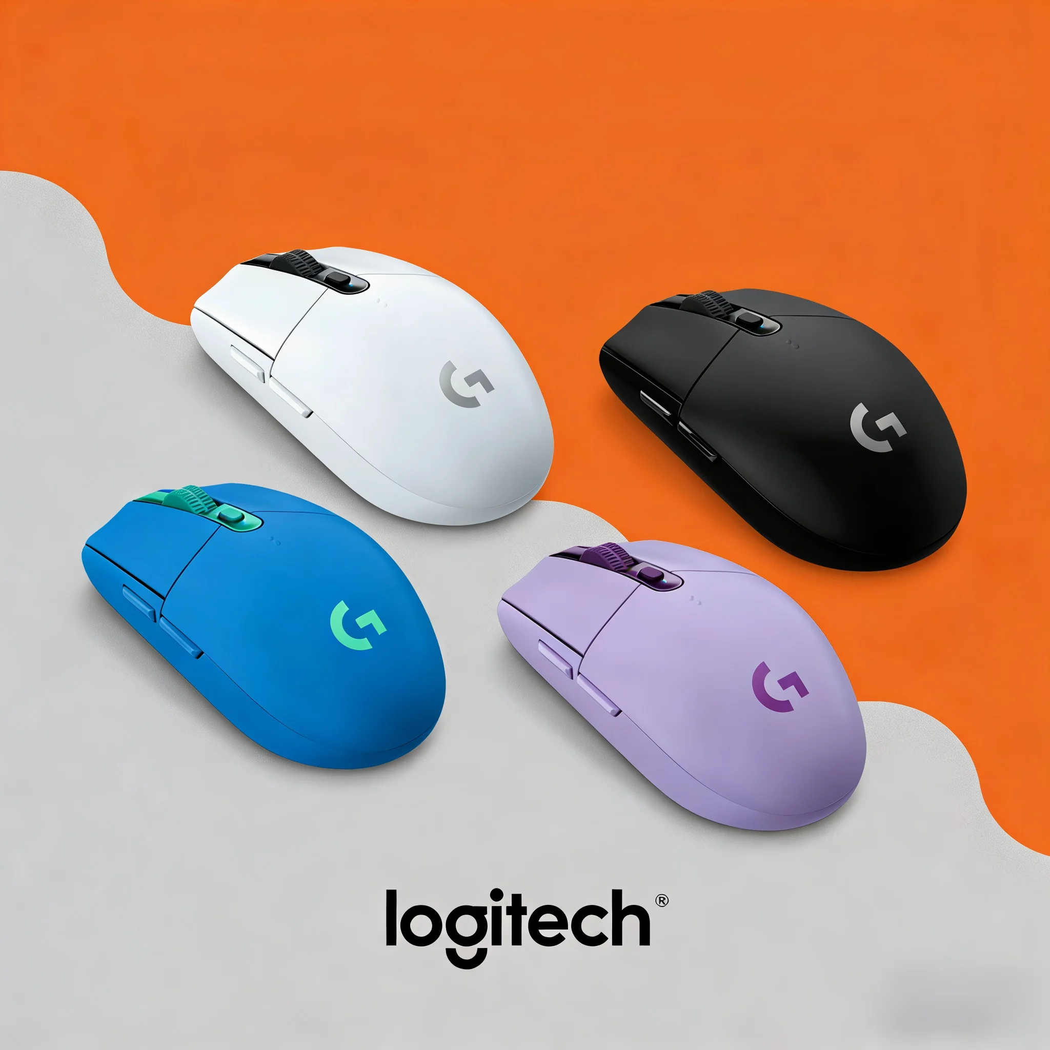 

Беспроводная игровая мышь G304/G305, удобная для офиса и игровая готовность, программируемые клавиши для всех сценариев