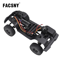 TRX4M 155mm 6.10in Wheelbase Assembled Frame Chassis Front Rear Axles Gearbox for 1/18 AX-8560 Rc Crawler TRX4-M Bronco Defender