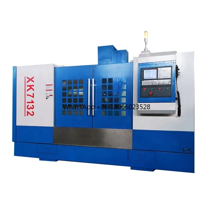 big table XK7132 CNC milling machine with 4 axis