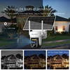 Security Cameras Wireless Outdoor, 2K Solar Security Camera Outdoor 360°PTZ, PIR Motion Detection,Color Night Vision, 2-Way Talk 6