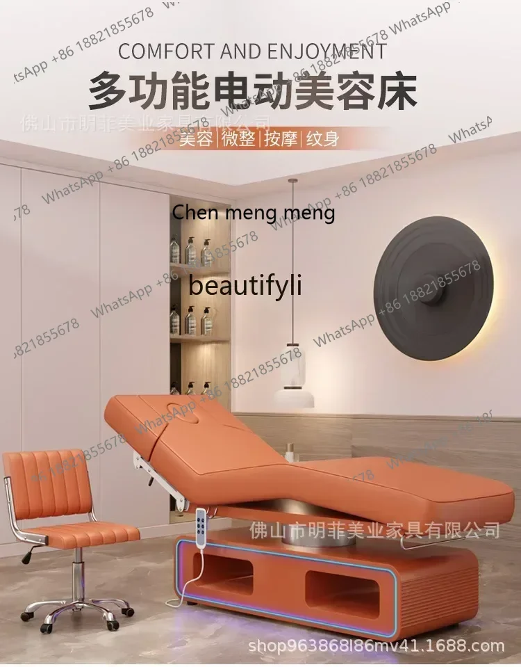 

Electric Beauty Bed Medical Massage Latex Bed for Beauty Salon Constant Temperature Heating Physiotherapy Bed