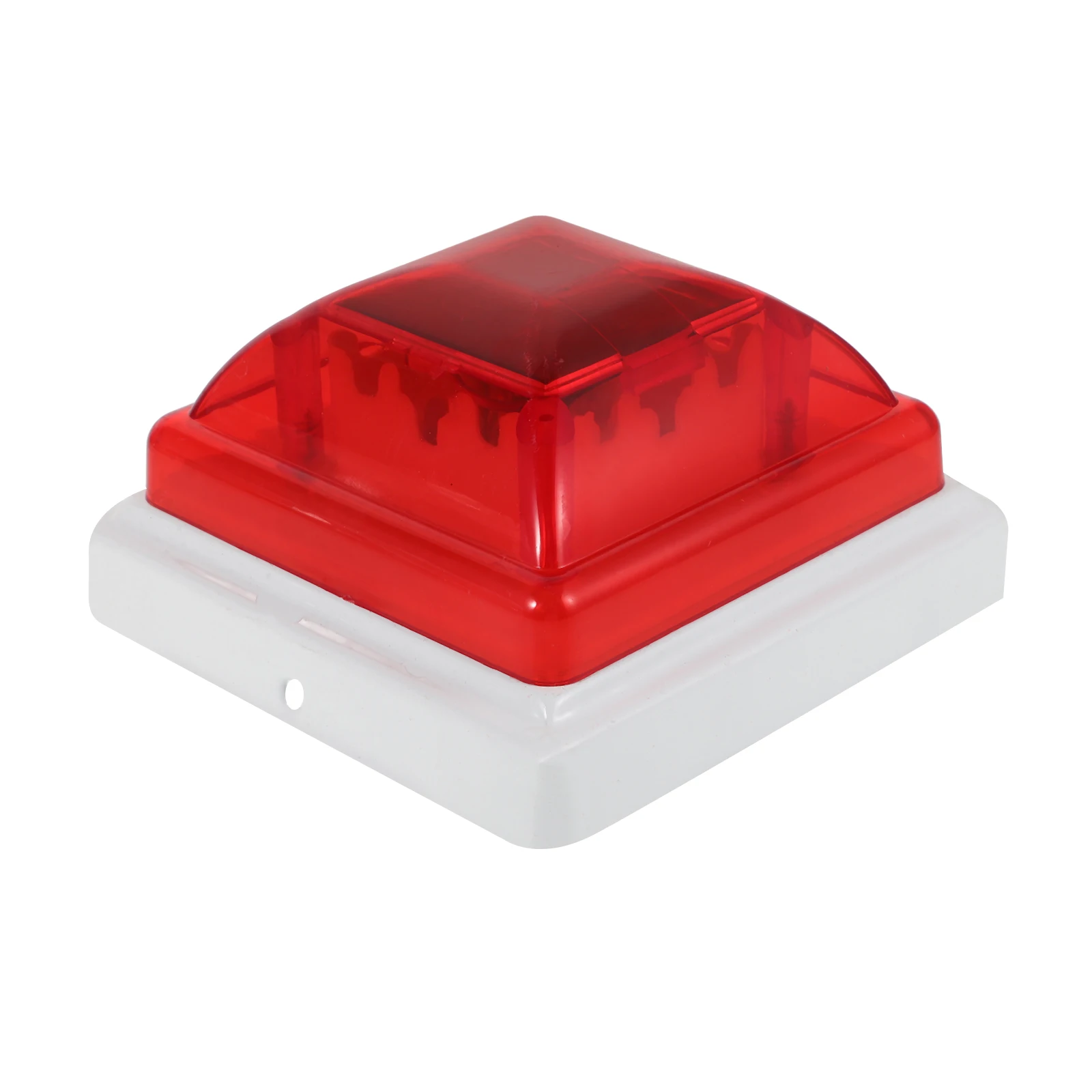 

Warning Light Post Cap Lights Outdoor Flashing Fence Posts Iron Caps Solar Power Traffic Safety Emergency Light Post Solar