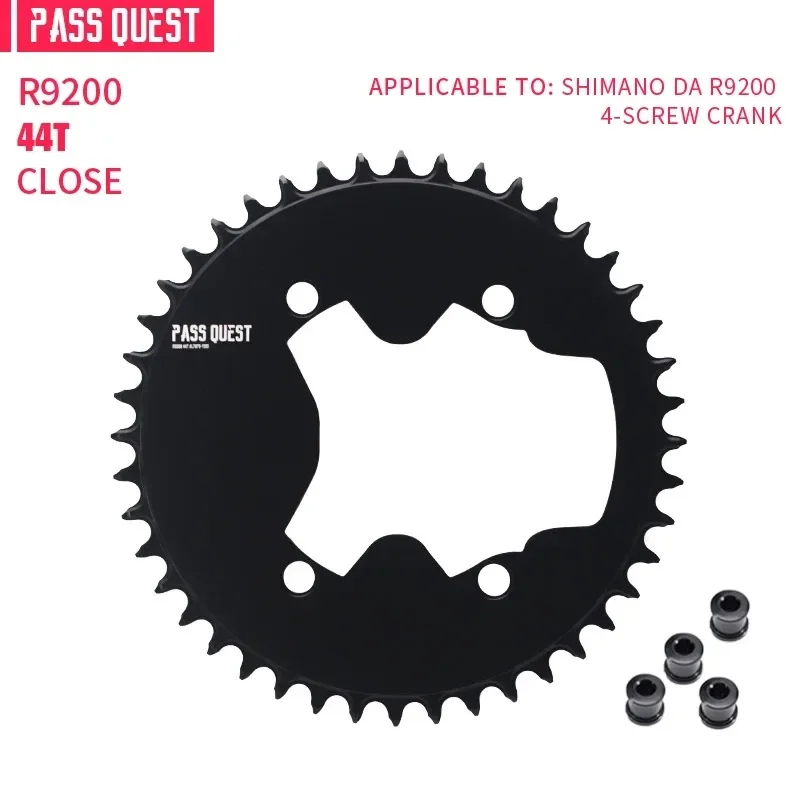 PASS QUEST 110BCD 4-bouts 1x AERO kettingblad voor shimano DA9200 R9200 smal breed kettingblad 42T-60T 9/10/11/12S