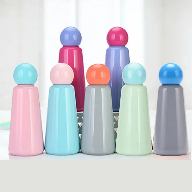 

500 мл INS термос для детей, двойные термосы из нержавеющей стали, уличная посуда для кемпинга, спортивная посуда для напитков, студенческая водная бутылка