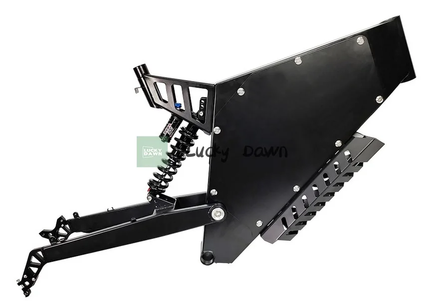 

Exclusive Customized FC-1 Bomber Electric Bicycle Frame Mountain Ebike 72V 5000W Motor Black Frame RCP2S Rear Shock