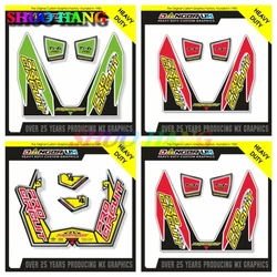 PRO CIRCUIT T6 TI-6 T4 EXHAUST CAR STICKERS Heavy Duty Motocross Vinyl Car Accessories Sports Creative Decoration GREEN Red Blue