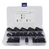 22 Uds Clip en ferrita 3,5mm/5mm/7mm/9mm supresor de ruido de cuentas antiinterferencias Toroidal Clip-on abrazadera RFI EMI filtro magnético de ruido