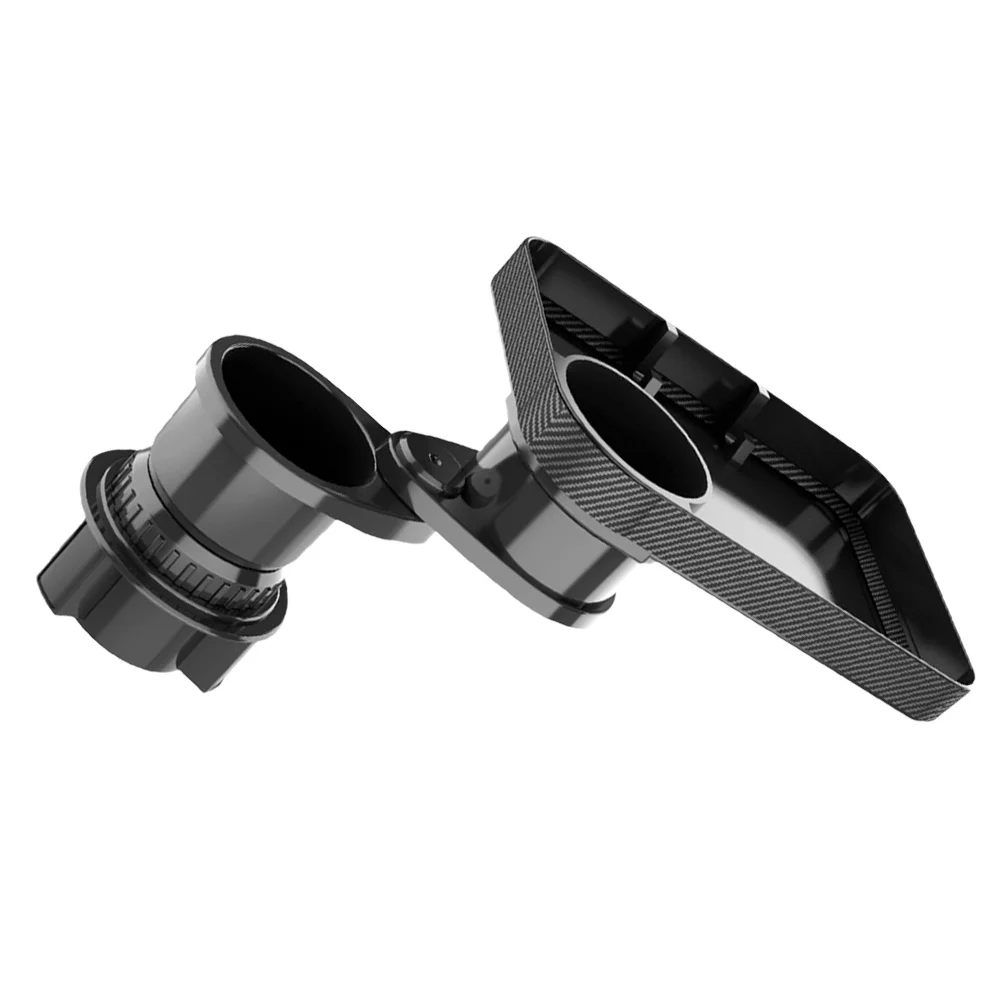 

Universal Car Cup Holder Stand Adapter with Rotating Tray Easy Access to Items Durable ABS Built to Last Fits Different Cup