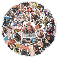 10/30/60PCS Wrestling Cartoon Stickers WWE Graffiti DIY Sticker Laptop Phone Guitar Car Bike Skateboard Decals Decoration Toy