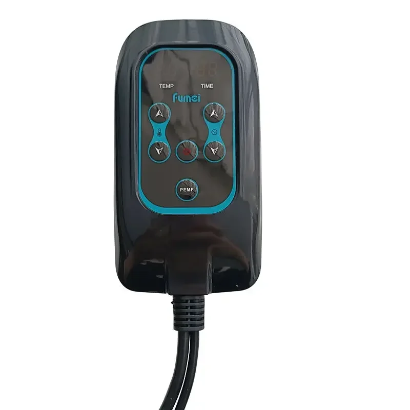 PEMF Magnetic Therapy Mat Amethyst Stone Crystal with Infrared Heat 80 190cm