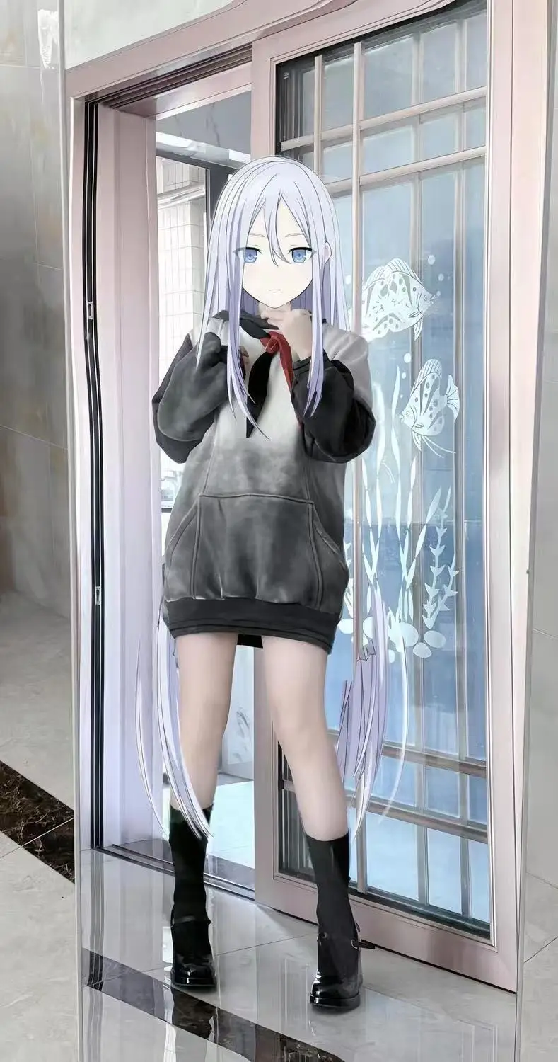 

Shiosaki Kanade Cosplay Outfit Hooded Sweatshirt Long-Sleeve Jacket