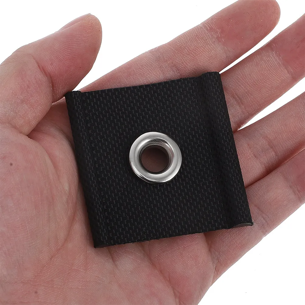 

8Pcs Rv Awning Eyelet Fittings PVC Coated Heavy Duty Secure Attachment for Light Piping Rails Quick Setup Portable Outdoor