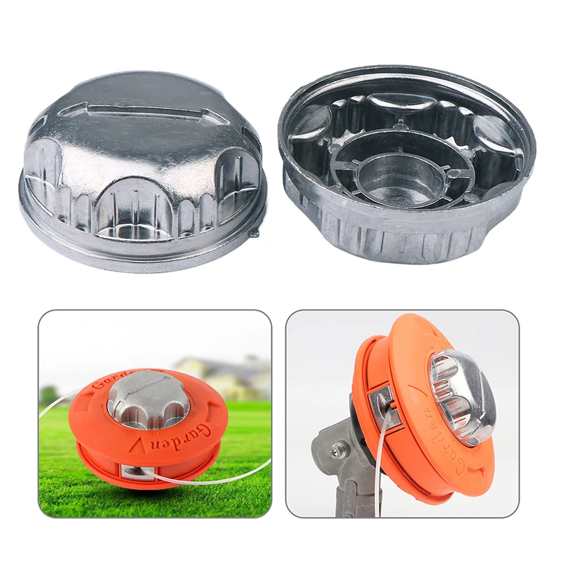 Garden Tool Parts: Top Cap for Grass Trimmer, Brush Cutter Accessories in Aluminum
