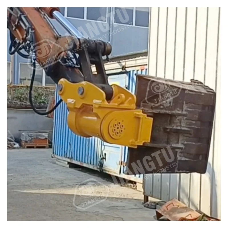 Customized Mini Excavator Hydraulic Tiltrotator Tilting & Manual Rotating Quick Hitch Coupler Excavator