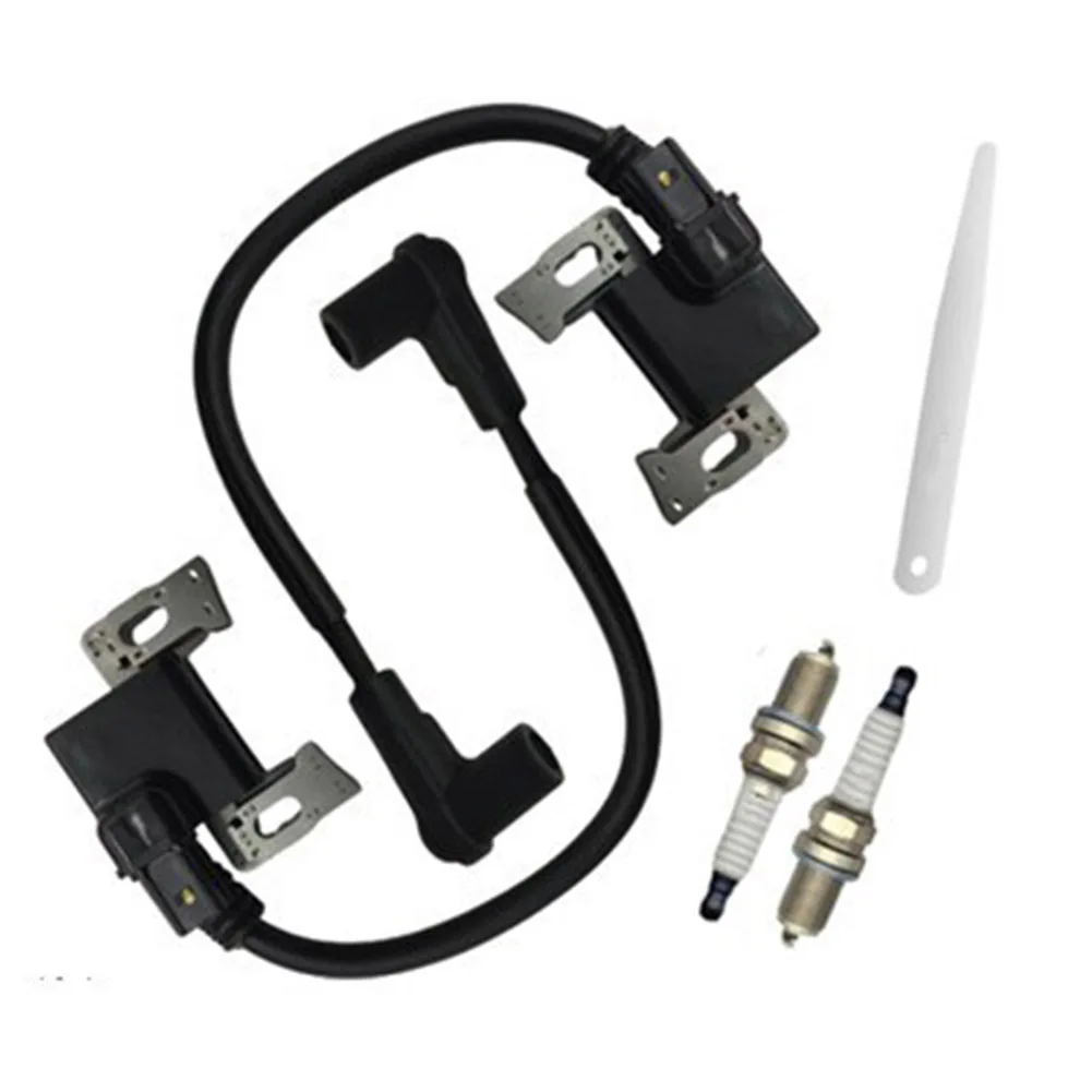 

Комплект катушек зажигания для Honda GX630 GX690 30500 Z6L 043 и 30500 Z6L 033, для карбюраторных двигателей, с токоподавителями.