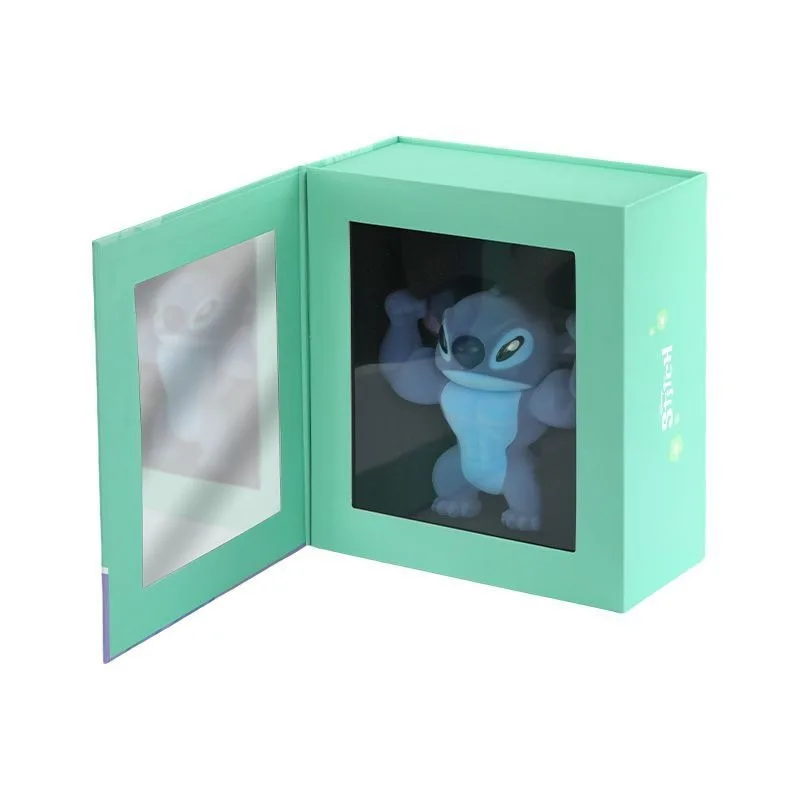 Disney 20 ซม.Lilo & Stitch Battle เพียงภาพของเล่นอะนิเมะ Stitch ตุ๊กตารูปเดสก์ท็อปเครื่องประดับการ์ตูน Kawaii ของเล่นของขวัญ