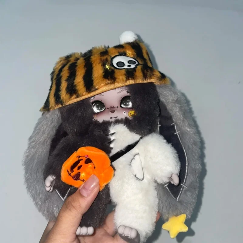 Lokiki خدعة وعلاج سلسلة صندوق أعمى أفخم دمية العصرية سطح المكتب زخرفة لجميع القديسين الذكور/الإناث لعبة مناسبة للجمع