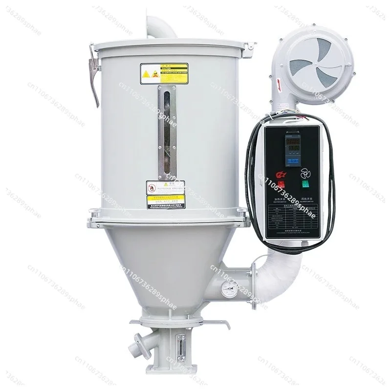 Automatic 165 lbs/75 kg Hopper Dryer for Plastic Injection Molding PLC Motor Core Components Include Plastic Dryer