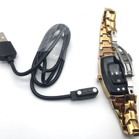 women smart watch h8 pro 2pin charger cable chargers for h8 smartwatch h8 plus girl watch smart bracelet hour charging cable