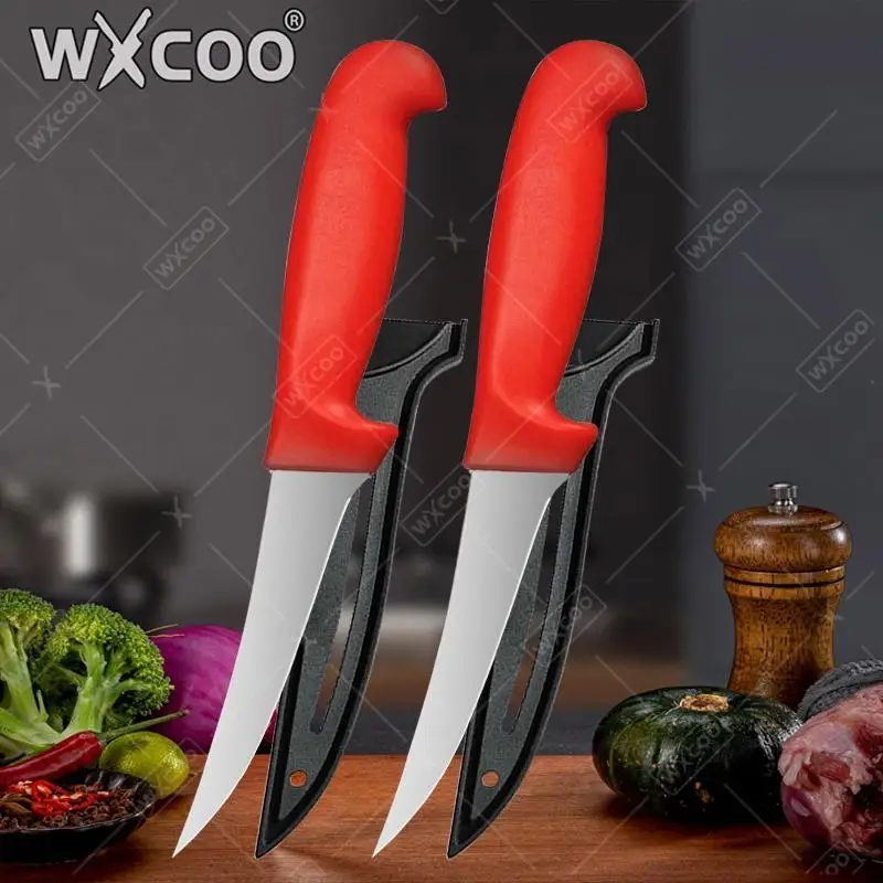 WXCOO Küchenmesser, scharf, für den Haushalt, Obst, Schneiden, Gemüseschneider, Kochen, Kochmesser, Ausbeinen, Hackmesser, Küchenzubehör