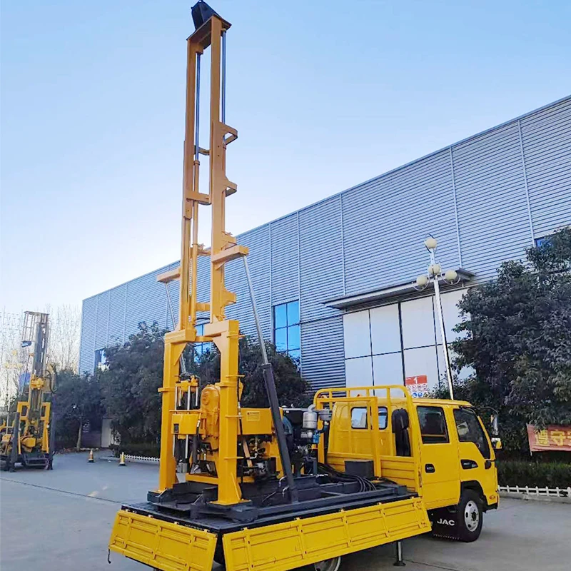 Small Borehole Geological Rock Core Portable Dth Diamond Truck-mounted Core Drilling Rig